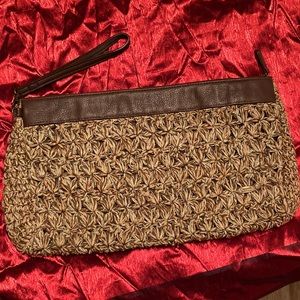 Cappelli Straworld, Inc. Straw Clutch Purse
